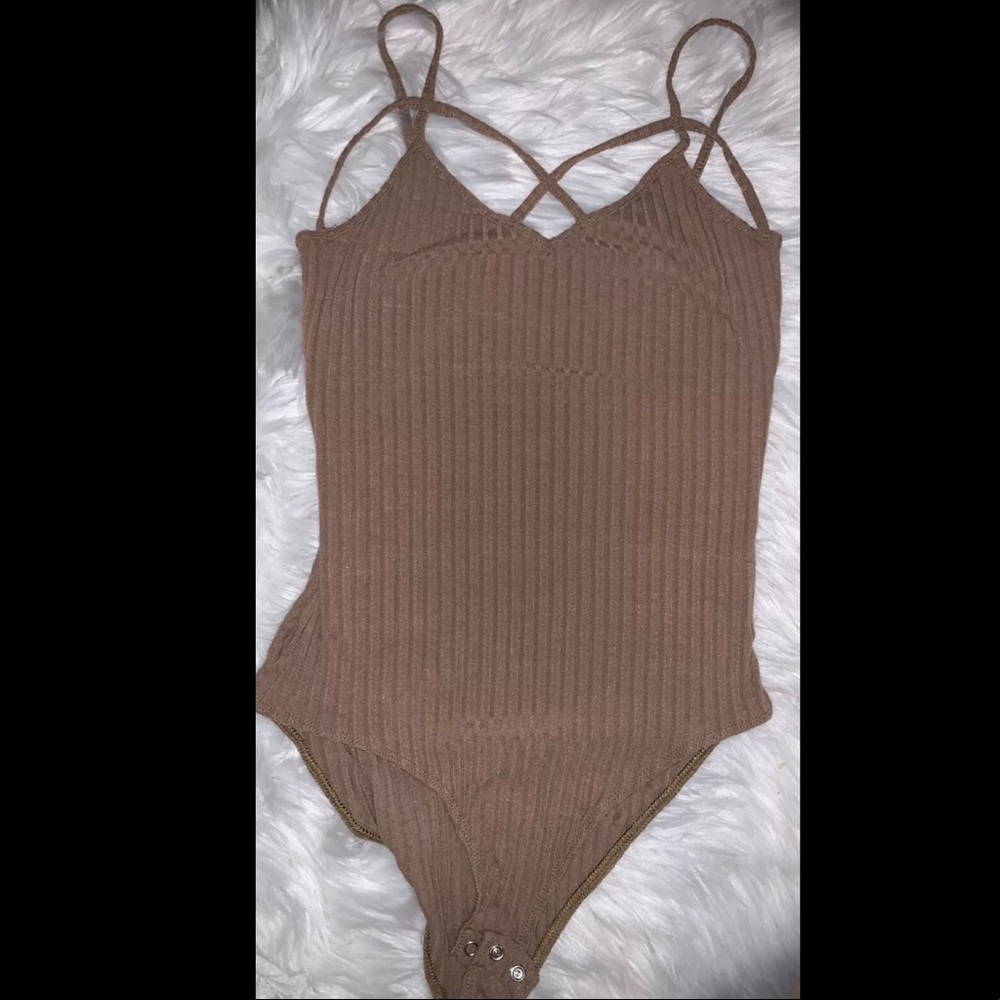 Women’s Brown bodysuit size small